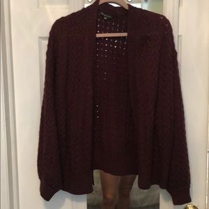 Kendall&Kylie Raspberry Cardigan